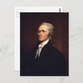 Alexander Hamilton Portrait von John Trumbull (180 Postkarte (Vorne/Hinten)