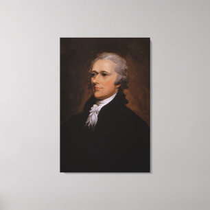 Alexander Hamilton-Porträt durch John Trumbull Leinwanddruck
