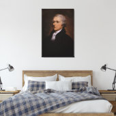 Alexander Hamilton Porträt von John Trumbull Leinwanddruck (Insitu (Schlafzimmer))