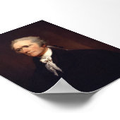 Alexander Hamilton Poster (Ecke)