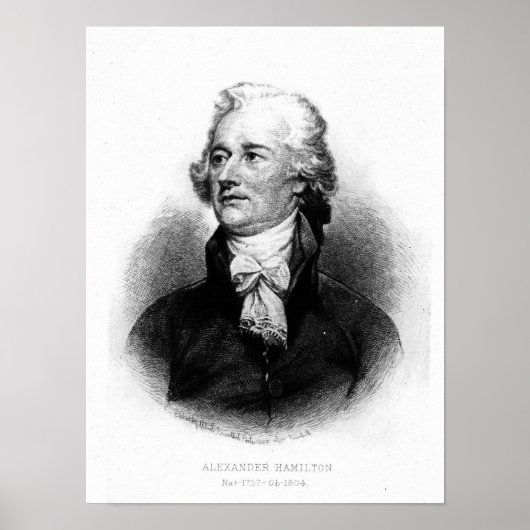 Alexander Hamilton Poster (Vorne)