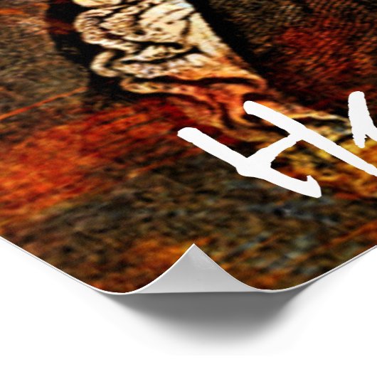 Alexander Hamilton Poster (Ecke)