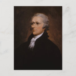 Alexander Hamilton Postkarte
