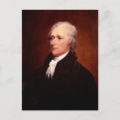 Alexander Hamilton Postkarte (Vorderseite)