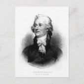 Alexander Hamilton Postkarte (Vorderseite)