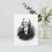 Alexander Hamilton Postkarte (Stehend Vorderseite)