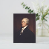 Alexander Hamilton Postkarte (Stehend Vorderseite)
