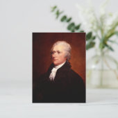 Alexander Hamilton Postkarte (Stehend Vorderseite)