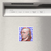 Alexander Hamilton Quote Magnet (In Situ (Geschirrspüler))