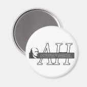 Alexander Hamilton Quote Magnet (Vorderseite/Rückseite)