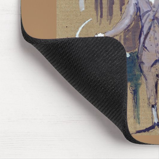 Alexander Hamilton & Quote Mousepad (Ecke)