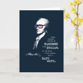 Alexander Hamilton Quote Sprichwort. Motivierend G Karte (Gelbe Blume)
