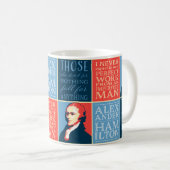 Alexander Hamilton Quotes Kaffeetasse (VorderseiteRechts)