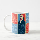 Alexander Hamilton Quotes Kaffeetasse (Links)