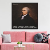 Alexander Hamilton "Real Liberty" Canvas Print Leinwanddruck (Insitu (Wohnzimmer))