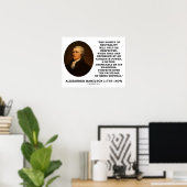Alexander Hamilton - Recht auf Neutralität - Power Poster (Heimbüro)