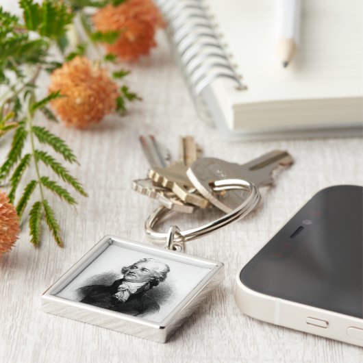 Alexander Hamilton Schlüsselanhänger (Seite)