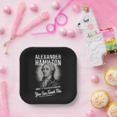 Alexander Hamilton schrieb 51 Essays in 6 Monaten Pappteller (Party)