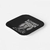 Alexander Hamilton schrieb 51 Essays in 6 Monaten Pappteller (Gewinkelt)