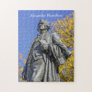 Alexander Hamilton-Statue Puzzle