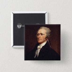 Alexander Hamilton: US-Gründungsvater, Historisch Button