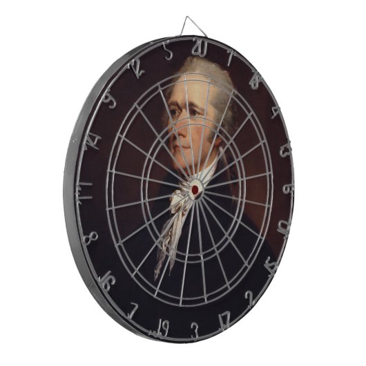 Alexander Hamilton: US-Gründungsvater, Historisch Dartscheibe (Vorderseite Links)
