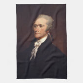 Alexander Hamilton: US-Gründungsvater, Historisch Geschirrtuch (Vertikal)