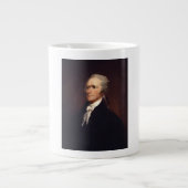 Alexander Hamilton: US-Gründungsvater, Historisch Jumbo-Tasse (Vorderseite)
