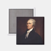 Alexander Hamilton: US-Gründungsvater, Historisch Magnet (Vorderseite/Rückseite)