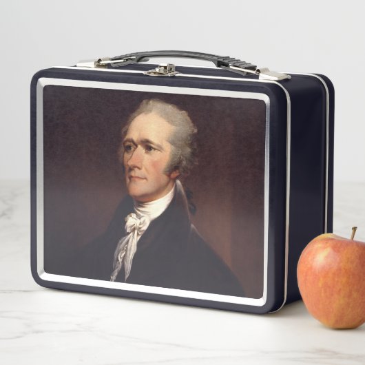 Alexander Hamilton: US-Gründungsvater, Historisch Metall Brotdose (Beispiel)
