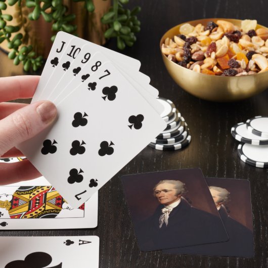 Alexander Hamilton: US-Gründungsvater, Historisch Spielkarten (In Situ)