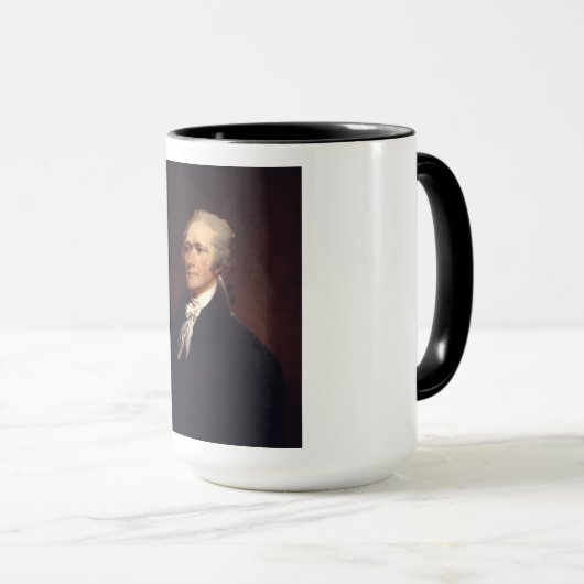 Alexander Hamilton: US-Gründungsvater, Historisch Tasse (VorderseiteRechts)
