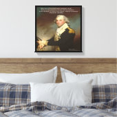 Alexander Hamilton & "Warum Regierung?" Zitat Leinwanddruck (Insitu (Schlafzimmer))