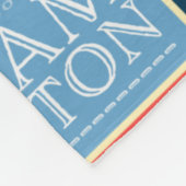 Alexander Hamilton-Zitate Fleecedecke (Ecke)