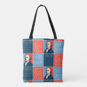 Alexander Hamilton-Zitate Tasche (Rückseite)