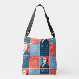 Alexander Hamilton-Zitate Tragetaschen Mit Langen Trägern