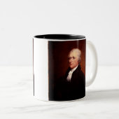 Alexander Hamilton Zweifarbige Tasse (VorderseiteRechts)