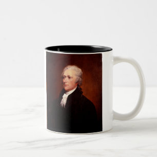 Alexander Hamilton Zweifarbige Tasse
