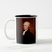 Alexander Hamilton Zweifarbige Tasse (Links)