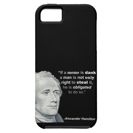 Alexander Hamiltons feuchtes Meme - Telefon-Kasten Case-Mate iPhone Hülle (Rückseite)