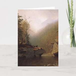 Alexander Helwig Wyant, Three Bars Dankeskarte