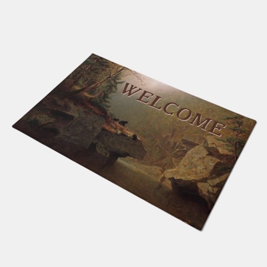 Alexander Helwig Wyant, Three Bars Fußmatte (Schrägansicht)