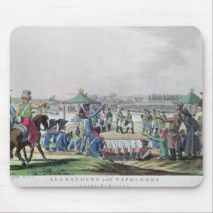 Alexander I und Napoleon Mousepad
