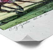 Alexander I. und Napoleon Poster (Ecke)