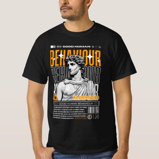 ALEXANDER IHRER GROSSEN GRIECHISCHEN STATUE T-Shirt (Vorderseite)