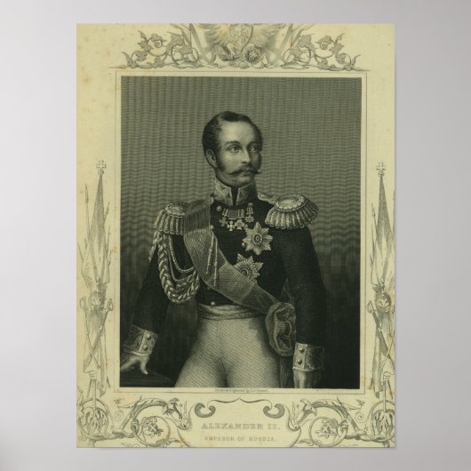 Alexander II  of Russia Poster (Vorne)