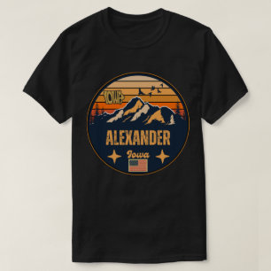 Alexander, Iowa, Vereinigte Staaten T-Shirt