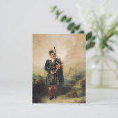 Alexander Johnston - Piper To Queen Victoria Dankeskarte (Stehend Vorderseite)