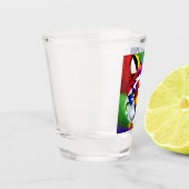 Alexander-Katzenschussglas Schnapsglas (Links)