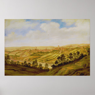 Alexander Keirincx - Richmond Castle, Yorkshire Poster